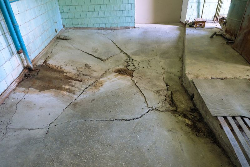Sealant Application on Basement Cracks